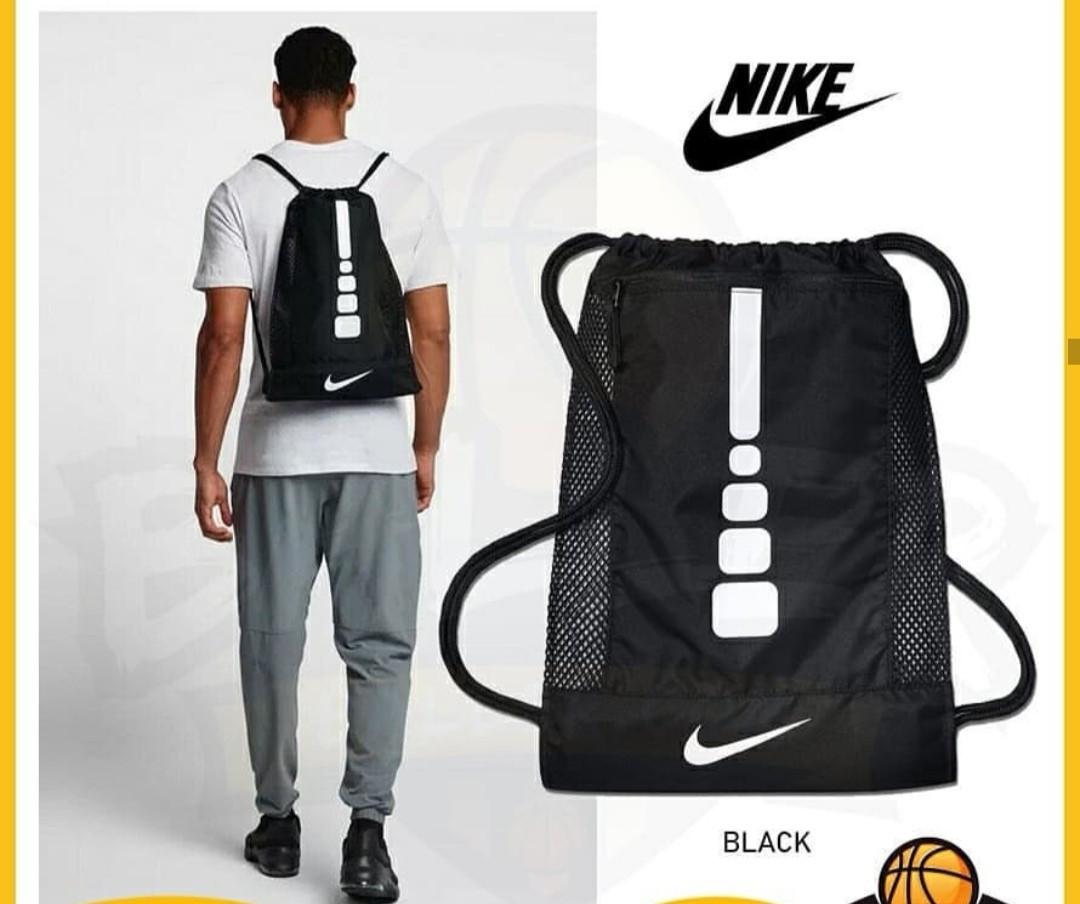 nike string backpack