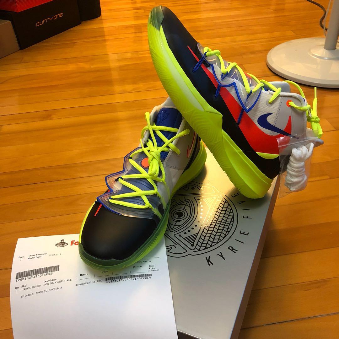 NIKE KYRIE 5 THIRD EYE VISION MULTICOLOR REVIEW