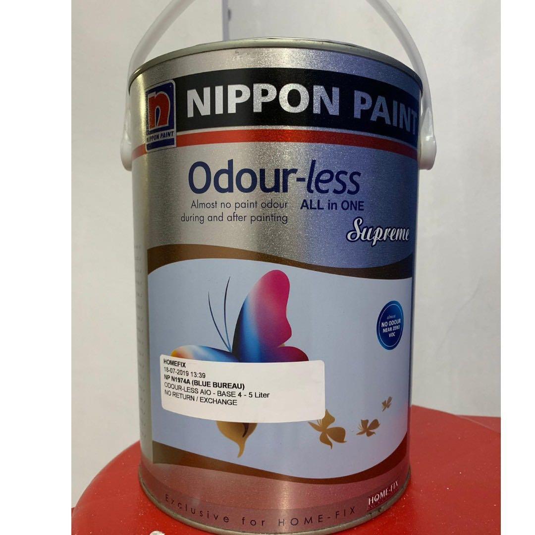Nippon Paint Odourless Black 5L NP N 1974 A, Hobbies & Toys
