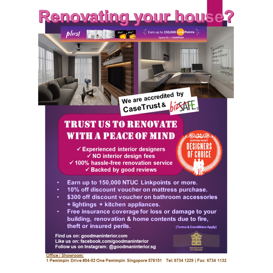 No Interior Design Fees Home Services Renovations On Carousell