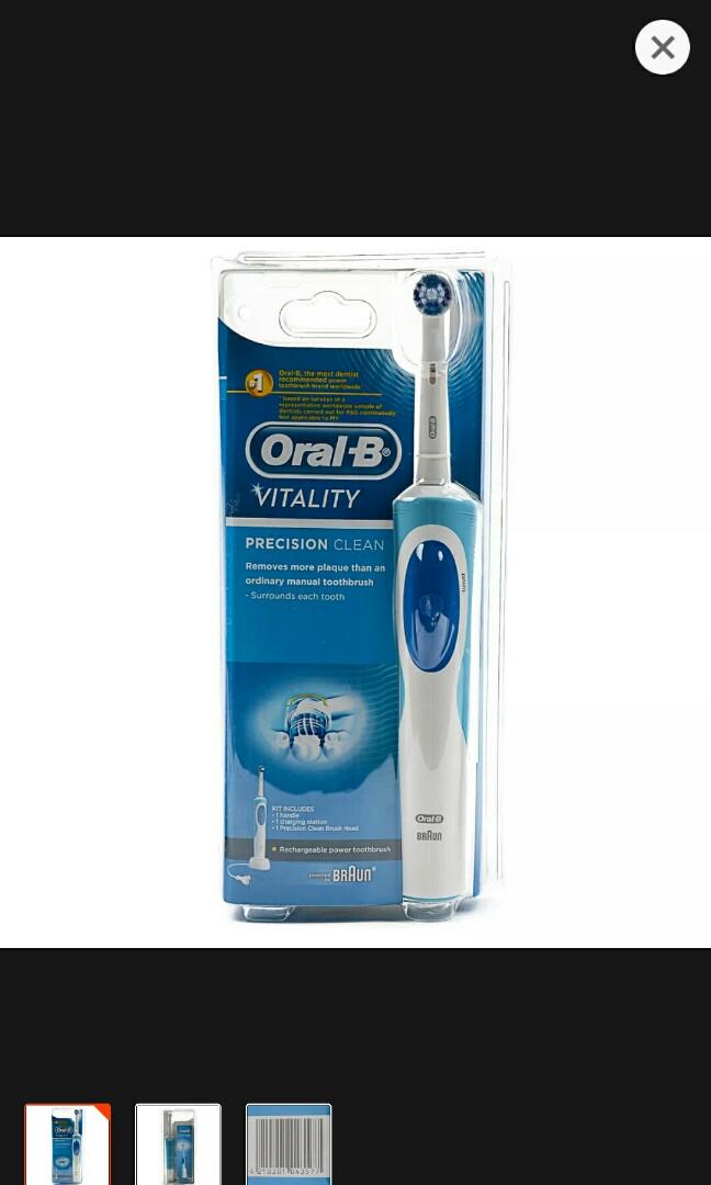 Oral b vitality toothbrush (Category: Vitamins & Supplements) located in Consolacion. Submitted by toptycoon (Listing ID 242805625, Image 1). Description: #samsungfreeshipping.
