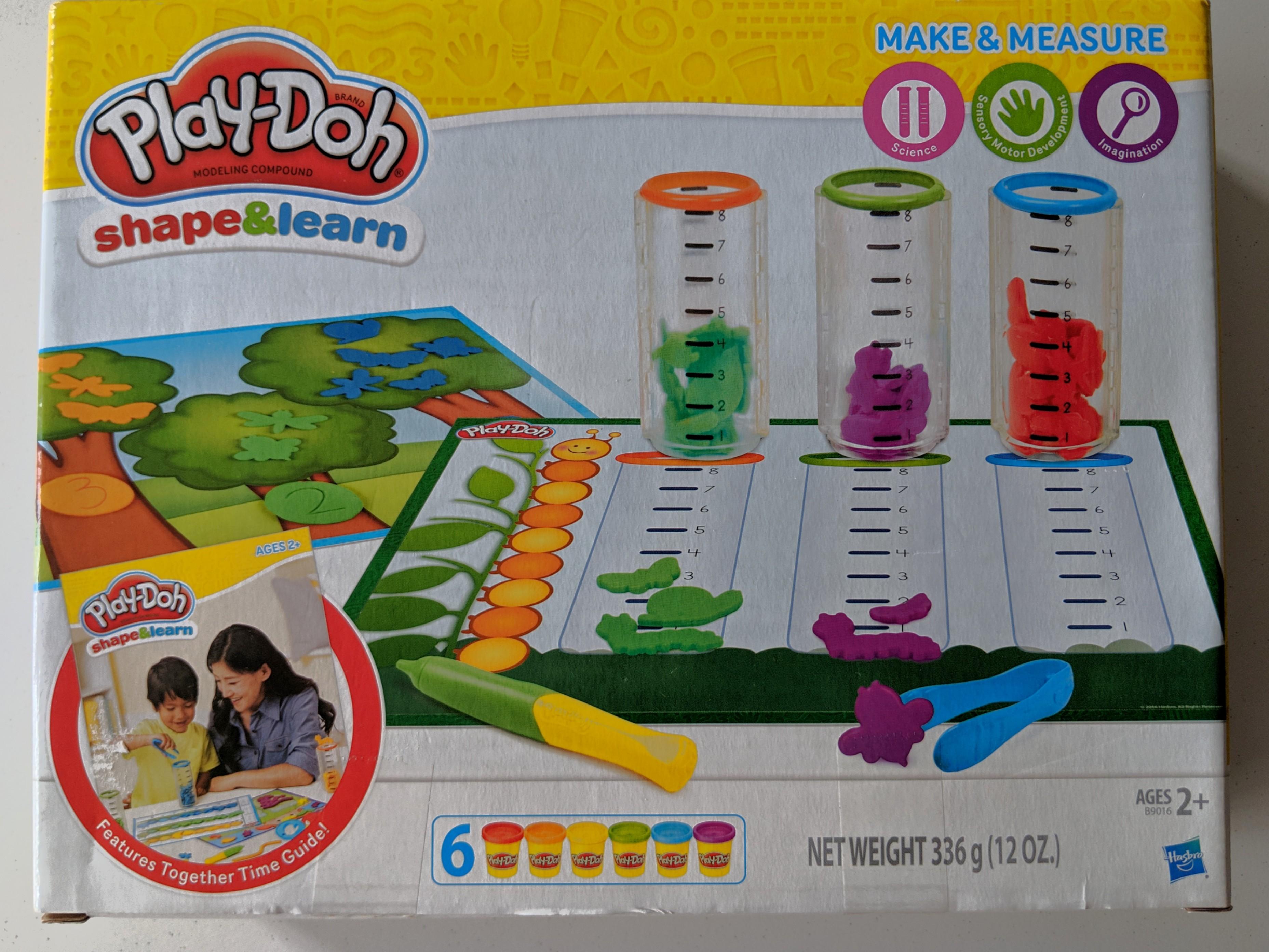 PlayDoh Shape and Learn Make and Measure Set