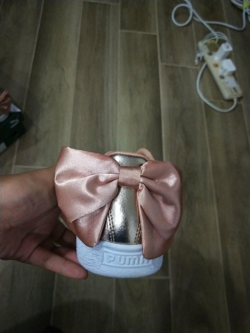 puma basket bow luxe