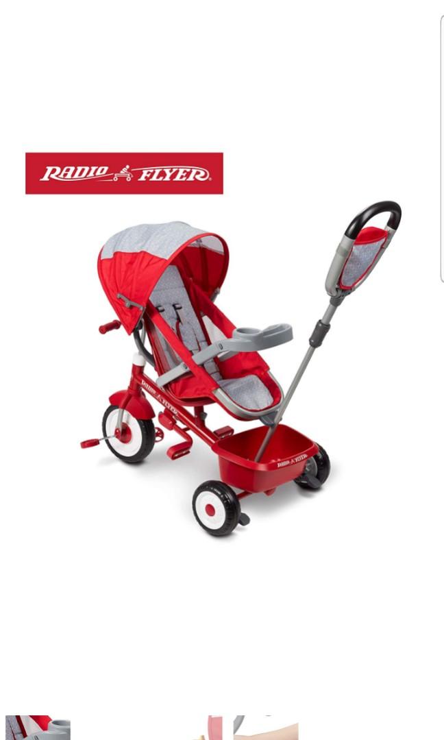 radio flyer trike stroller