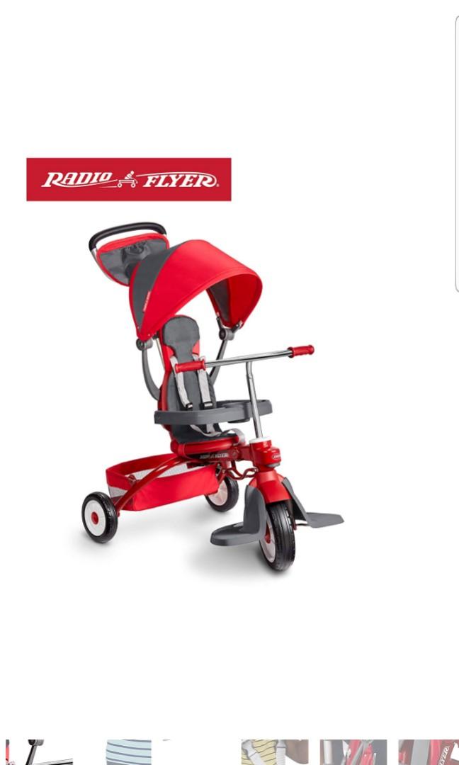 Radio Flyer Deluxe EZ Fold 4-in-1 Stroll N Trike