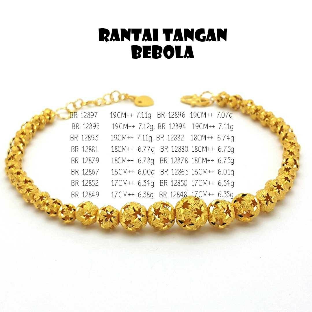 Rantai Tangan 916 Women S Fashion Jewellery On Carousell