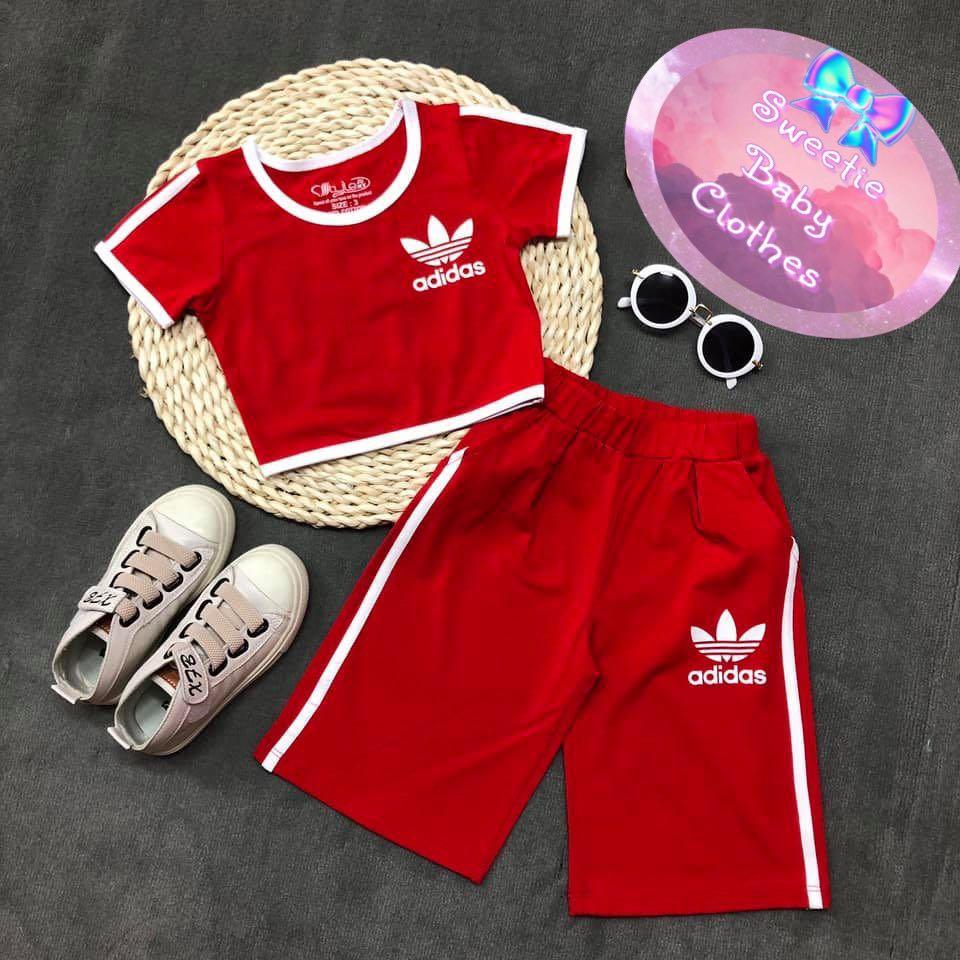 red adidas apparel