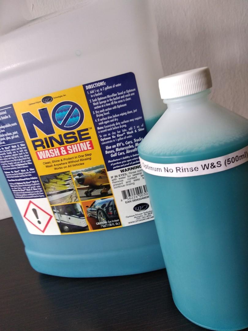 500ml Concentrate Opt Optimum No Rinse Wash Shine In Unlabelled