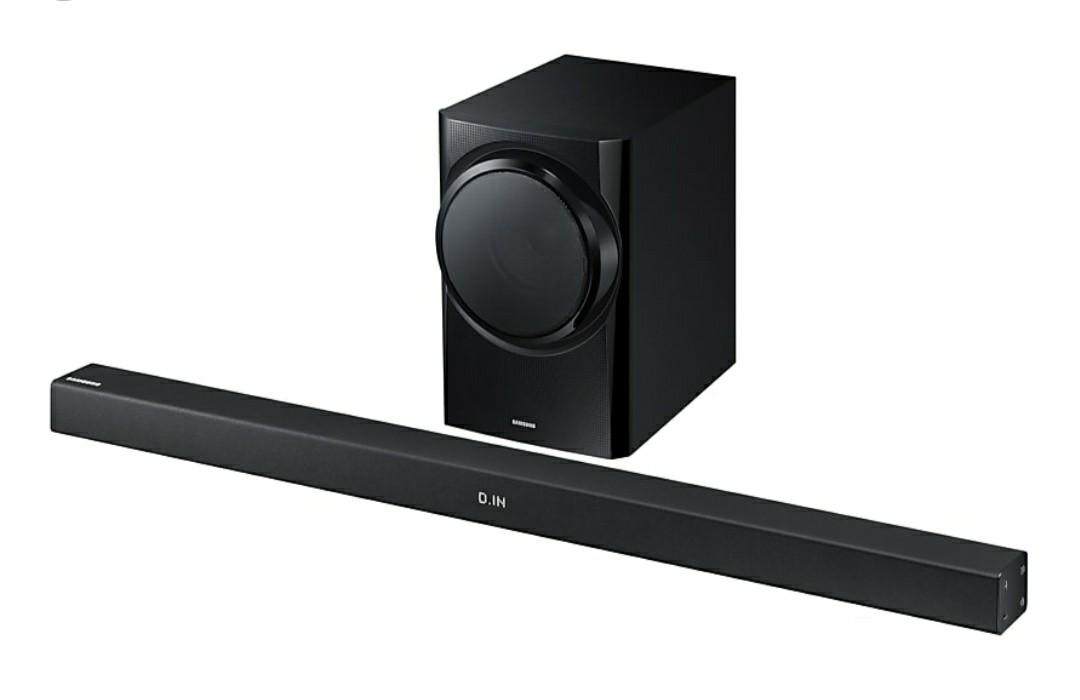 samsung 2.1 soundbar with 150w wireless sub