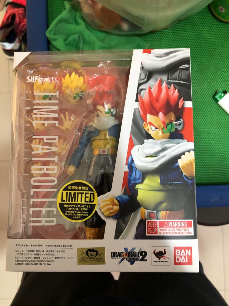 XENOVERSE EDITION P BANDAI S.H.FIGUARTS DRAGON BALL TP TIME PATROLLER