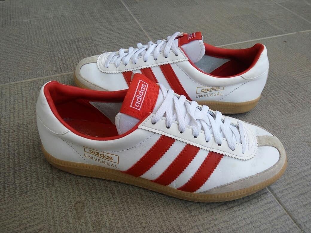 ShopbackCarousell Adidas Universal Kulit Mix Suede Vintage Fesyen