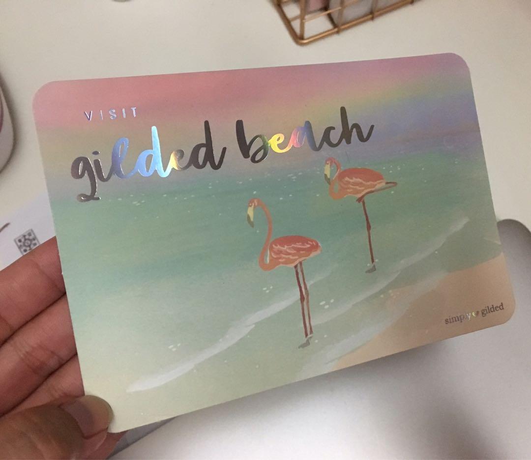 simply gilded journaling card postcard (Category: Stationery & School Supplies) located in Antipolo. Submitted by crafts.etcetera (Listing ID 242864397, Image 2). Description: .