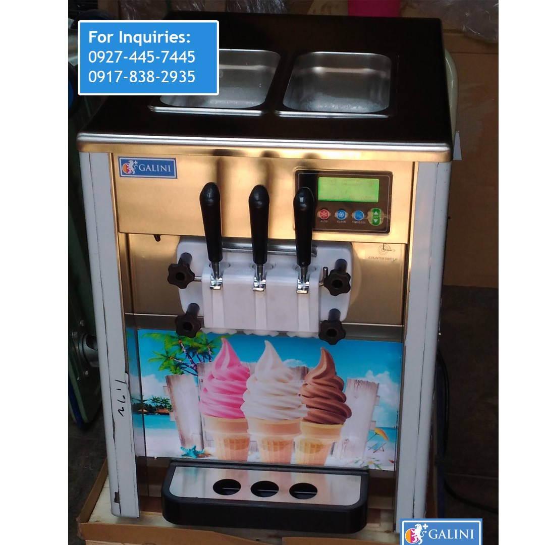Soft Serve Ice Cream Machine Japan Hitachi Compressor BNEW HEAVY DUTY