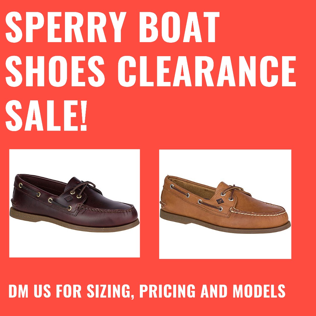 sperry top sider clearance