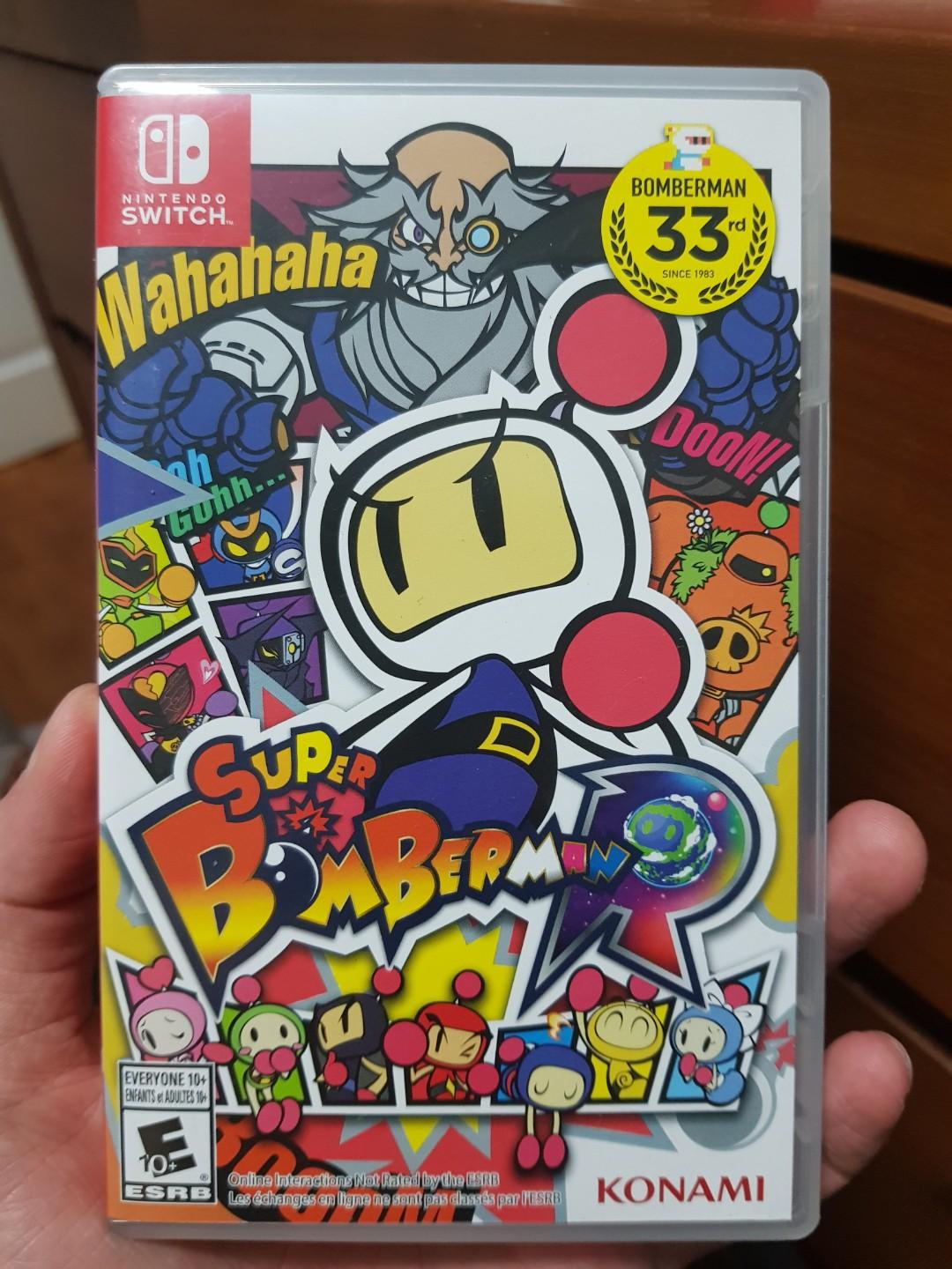 Super Bomberman R Nintendo Switch Game Toys Games Video Gaming Video Games On Carousell