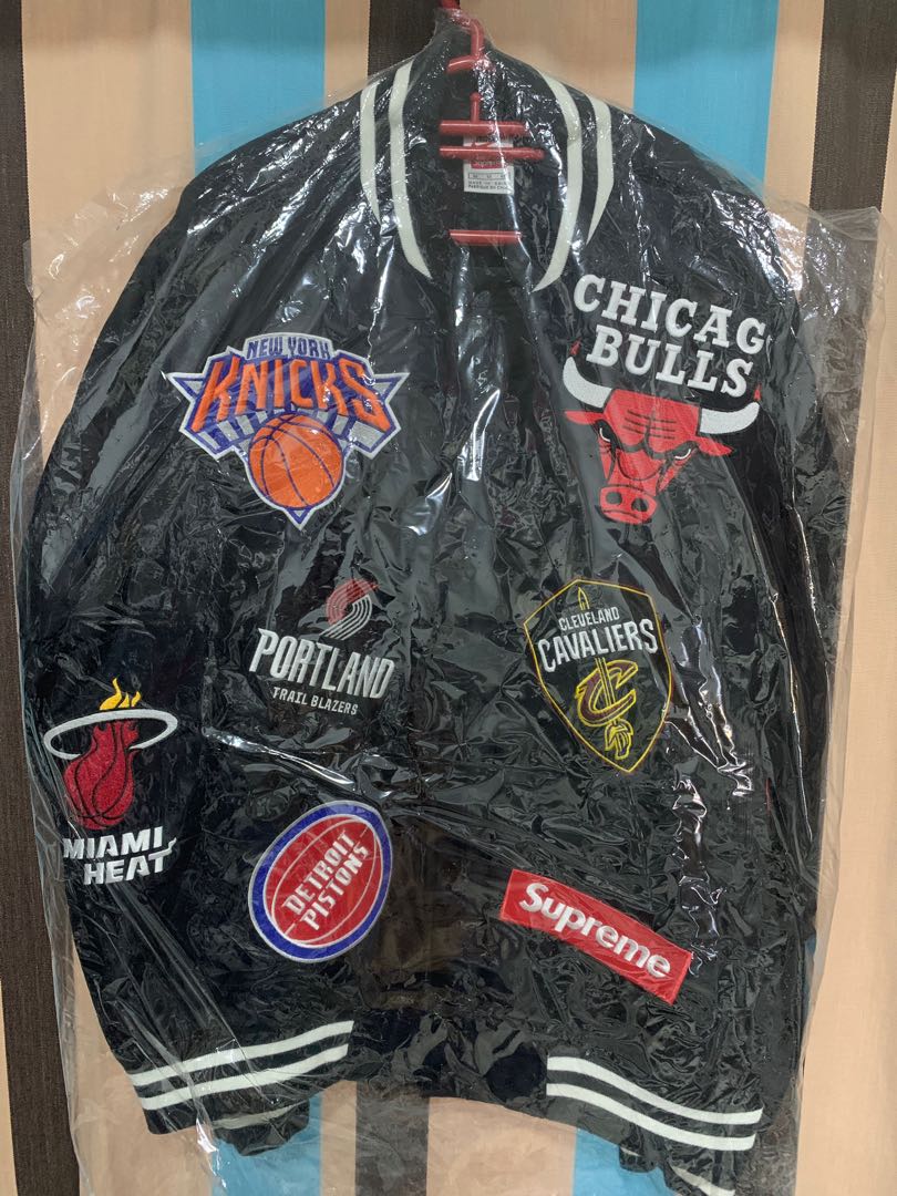 Supreme Nike x NBA Bomber Jacket, Men's Coats, Jackets and Outerwear on Carousell