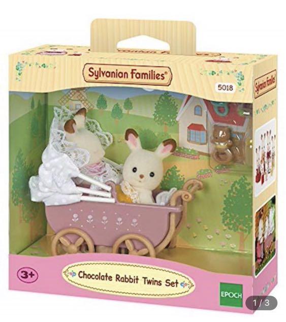 sylvanian families baby pram