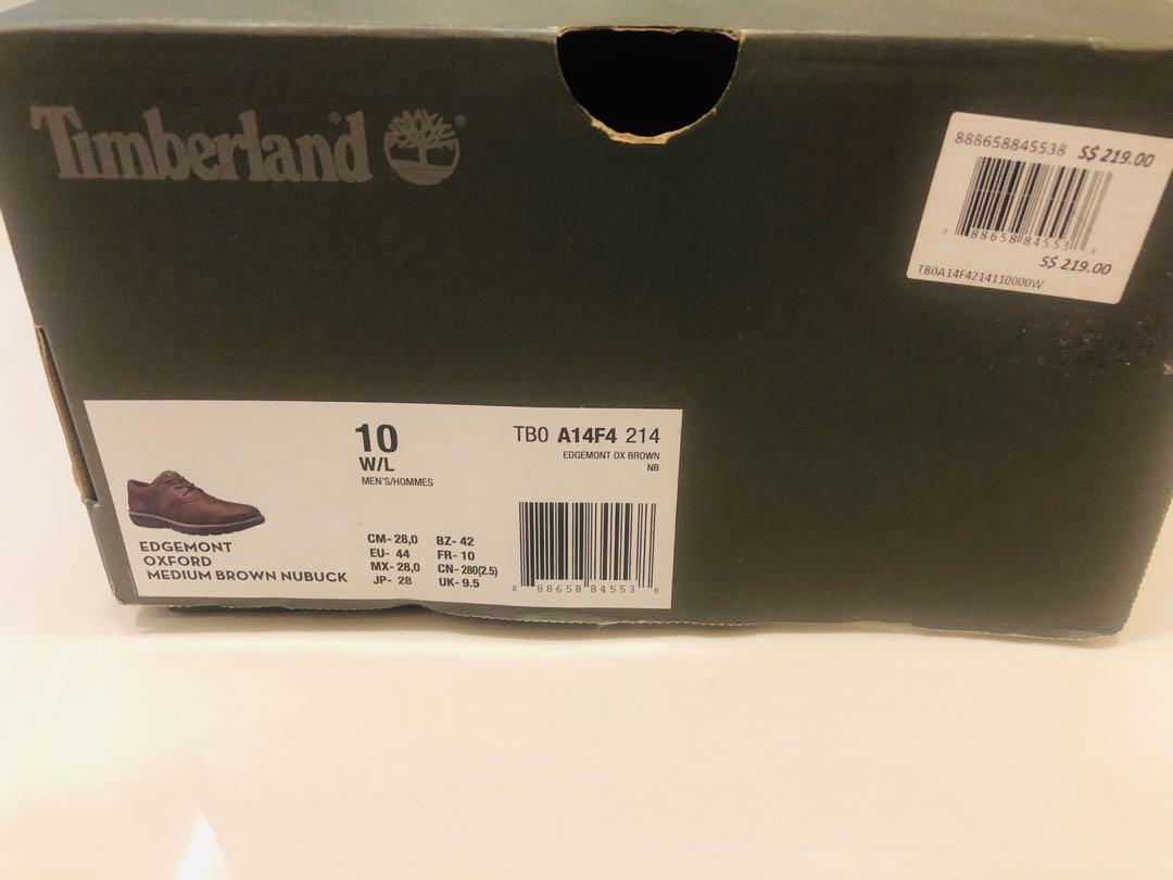 Timberland Edgemont Oxford Men s Fashion Footwear Boots on Carousell