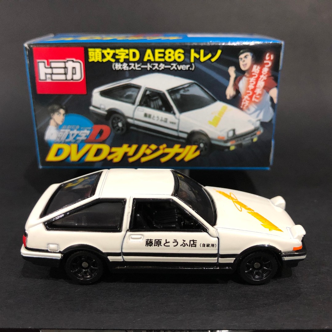 Tomica Made Dvd Initial D Ae86 Akina Speed Stars Hobbies Toys Toys Games On Carousell