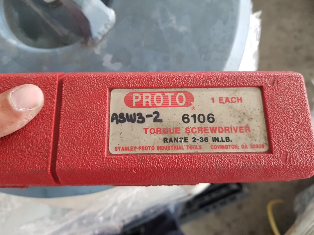 Proto 6106 outlet