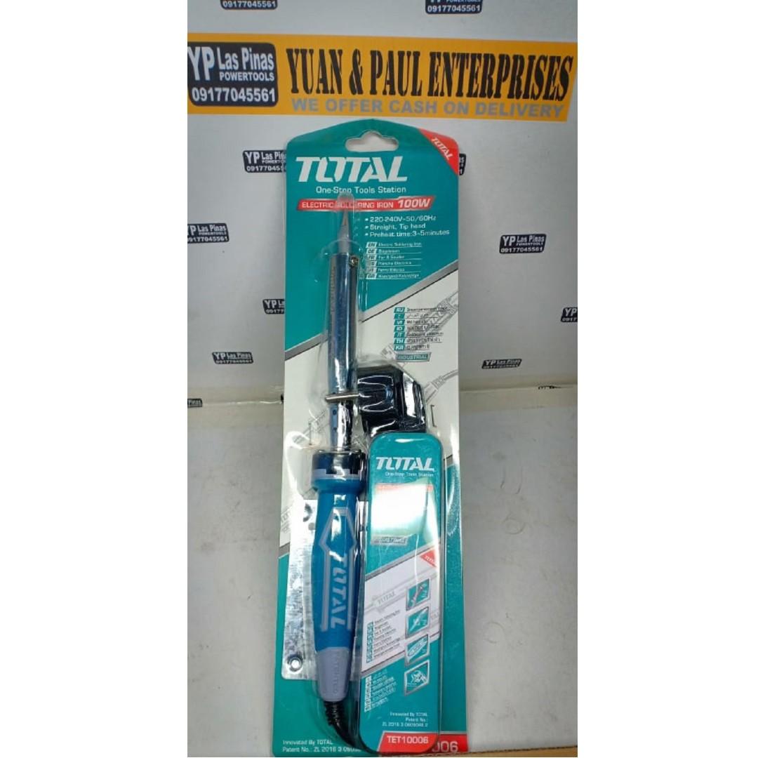 Total Electric soldering iron 100W TET10006 ( Blue Green