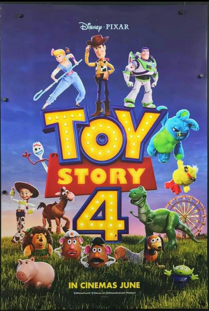 TOY STORY 4 MOVIE POSTER KIDS ROOM WALL DECOR WALL ART Furniture toy-story-4-movie-poster-kids-room-wall-decor-wall-art-furniture