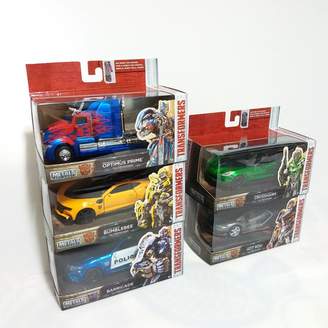 Transformers The Last Knight Metals Die Cast Series Set Of 5 Optimus Prime Western Star 5700
