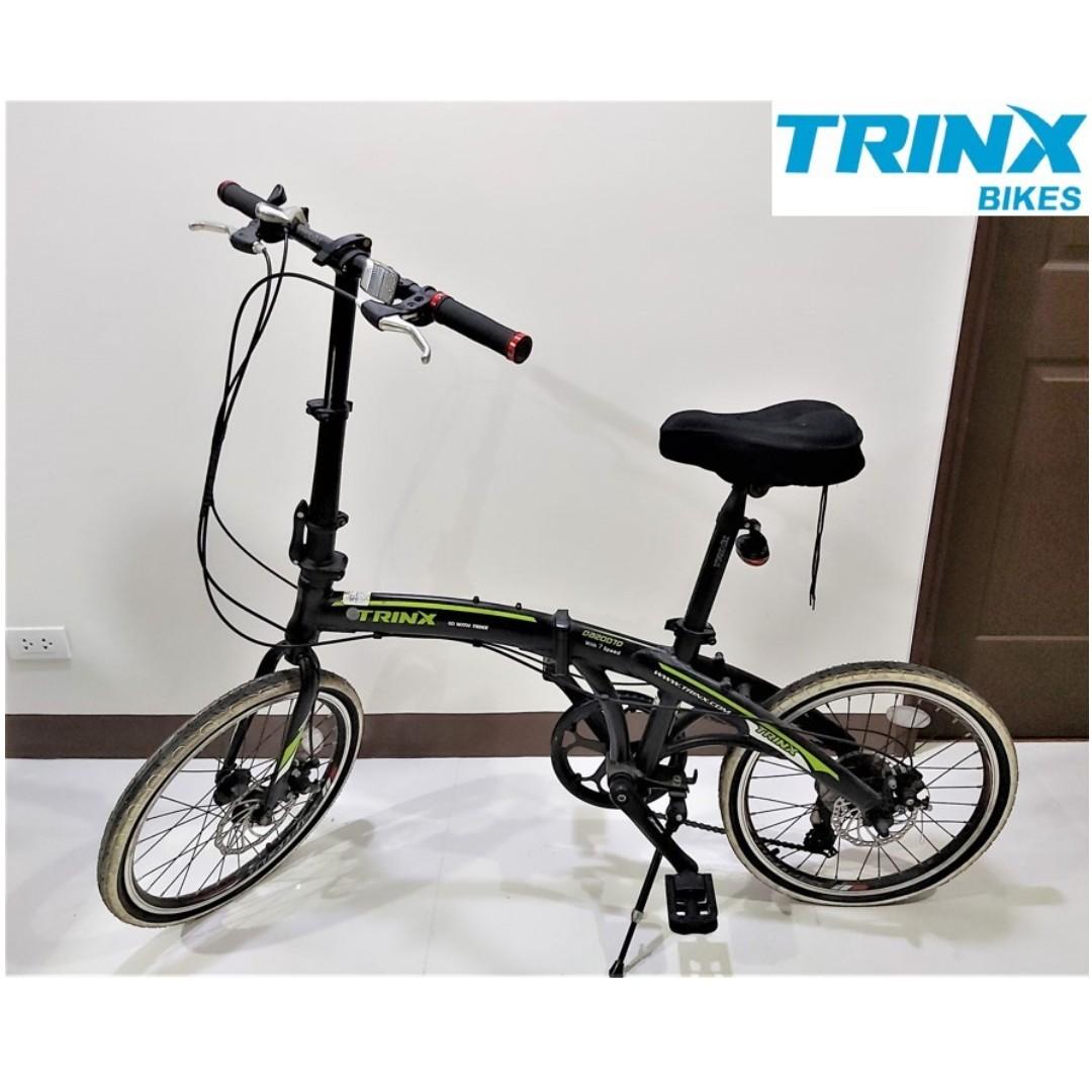 trinx folding bike review