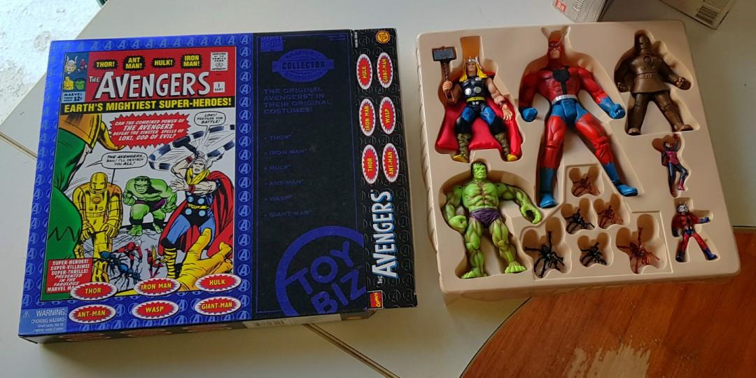 Vintage Toy Biz Toybiz The Avengers Action Figure Collectible Marvel Classic Original Action Figures Set From Comic 1 Toys Games Bricks Figurines On Carousell