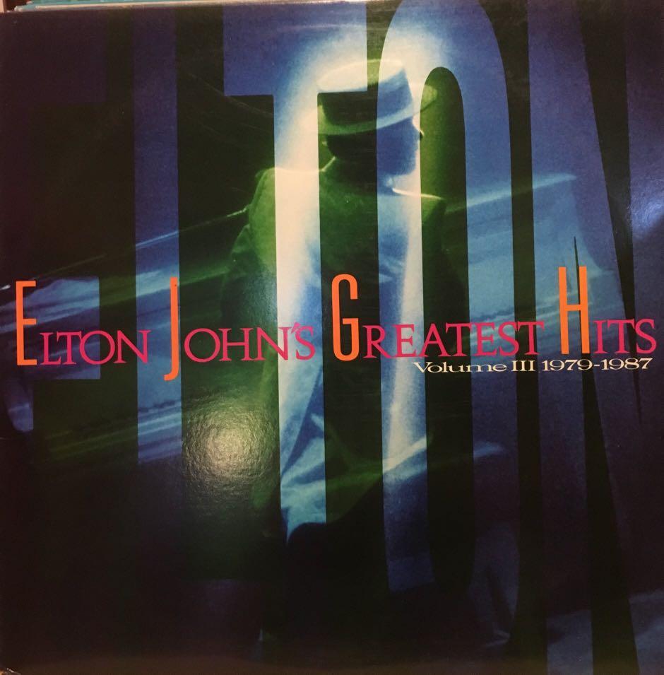 Vinyl Records Elton John S Greatest Hits Volume 3 Music Media Cd S Dvd S Other Media On Carousell