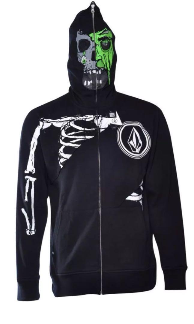 volcom hoodie zip up