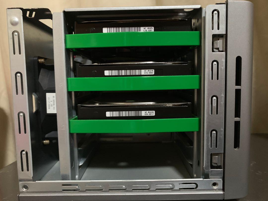 Wd Sharespace WD ShareSpace 3TB NAS Storage with 3x 1TB HDDs in RAID configuration ...