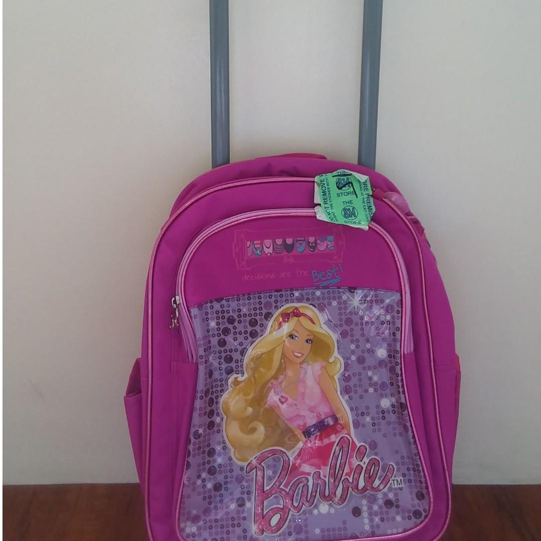 barbie tote on wheels