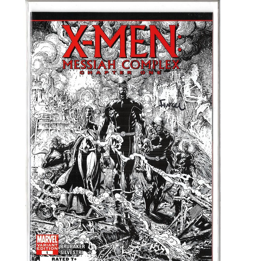 X-Men Messiah Complex Part 1 PX Finch Sketch Variant