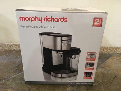 Morphy Richards 172251 Espresso Maker With Automatic Frothing