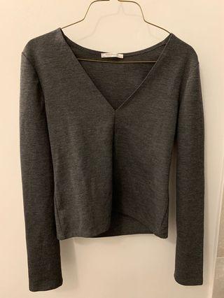 Zara Top (Grey/Longsleeve)