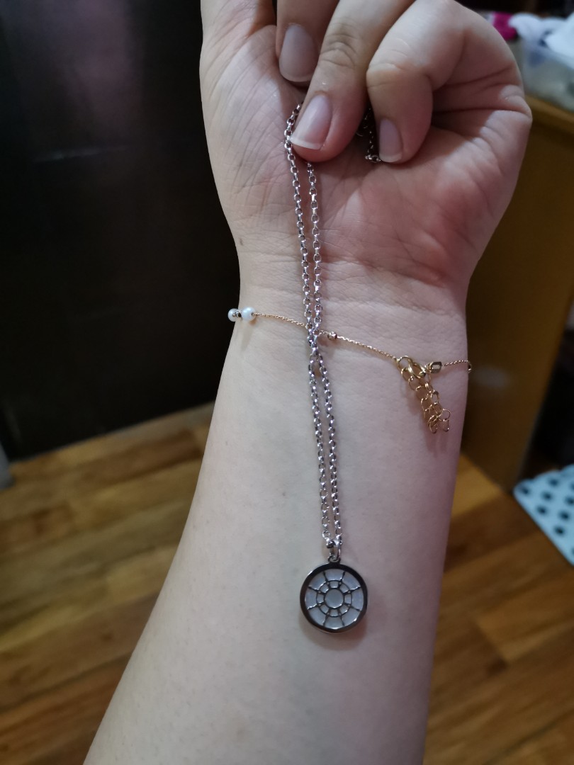 14k white gold tauco chain 22\
