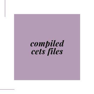 compiled cets files