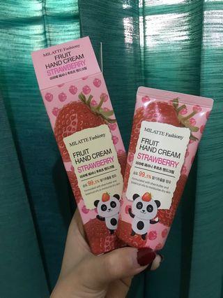 The saem fruity hand cream