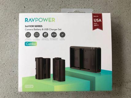 RAVPower Nikon EN- EL15 2pcs Battery + Charger php2,490.00