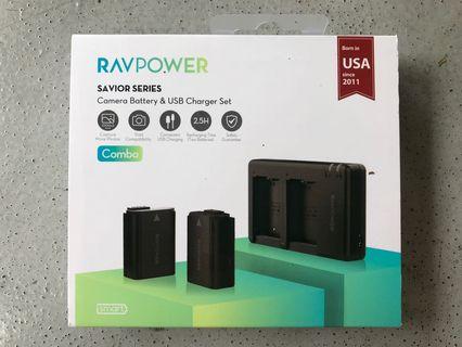 RAVPower Sony FW50 2pcs Battery + Charger	php1,990.00