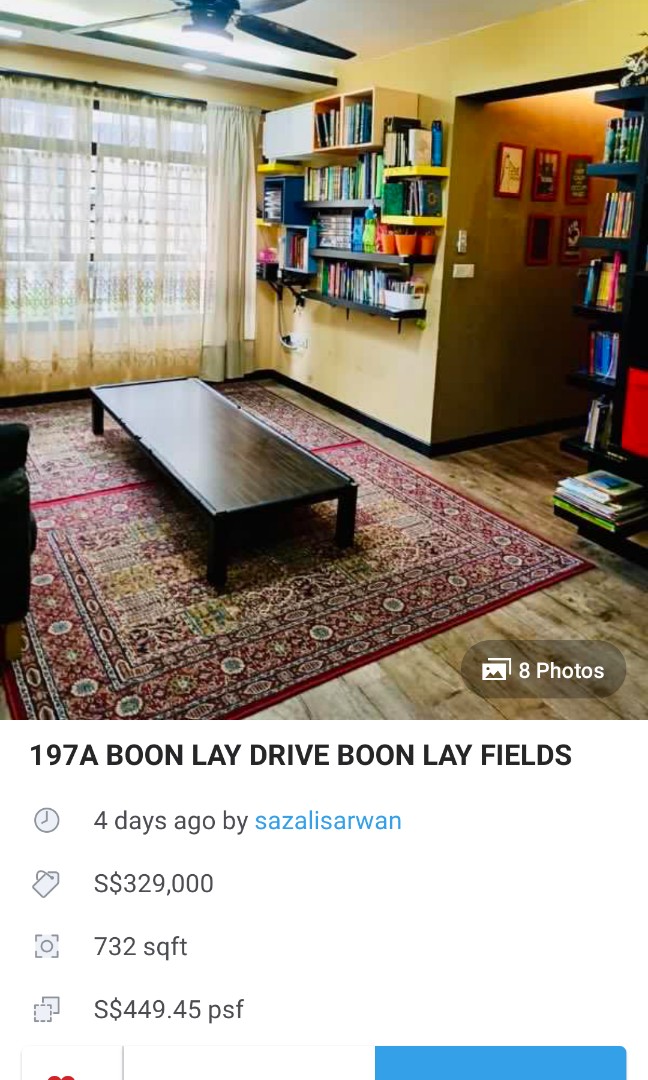 197a Boon Lay Drive Boon Lay Fields, Property, For Sale, HDB on Carousell
