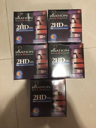 IMATION 2HD Diskettes floppy451225990118789120