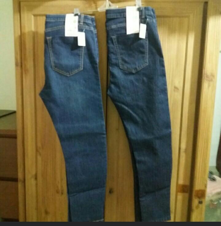 super skinny tapered jeans