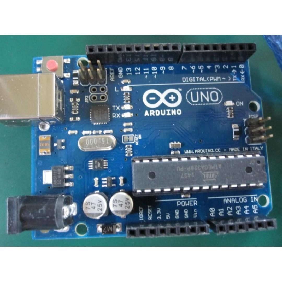 ARDUINO UNO R3 - ATMEGA328 MICROCONTROLLER + USB CABLE, Mobile Phones ...