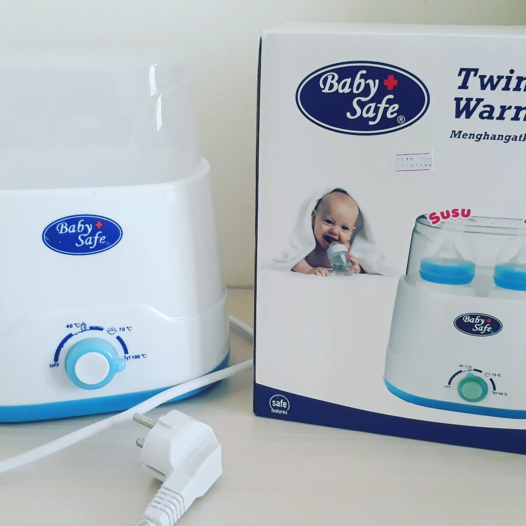 twin bottle warmer baby safe