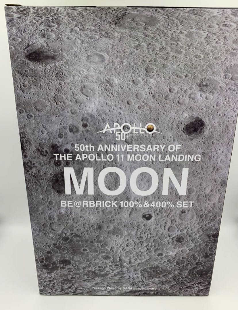 BE@BRICK MOON LANDING 100% 400%-