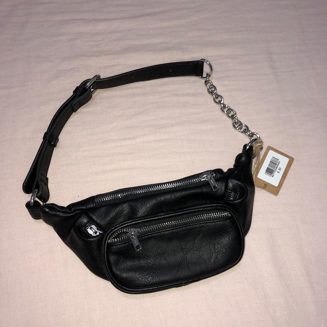 Brandy melville online leather fanny pack