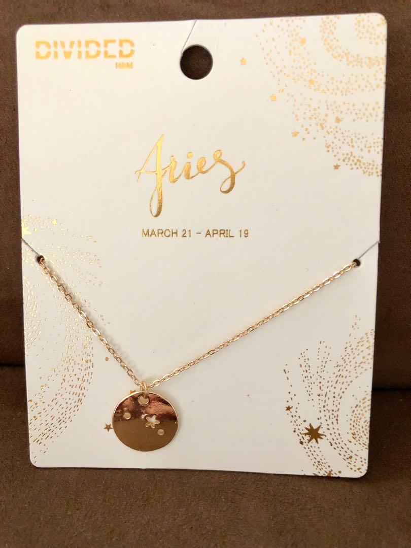 H&m zodiac necklace deals