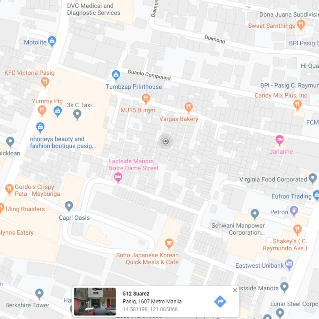 BRAND NEW Studiotype Rooms for Rent in Maybunga, Pasig City 1607